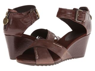 Geox D Alias Womens Wedge Shoes (Brown)