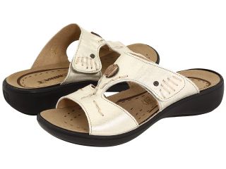 Romika Ibiza 13 Womens Slide Shoes (Silver)