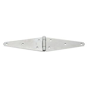 National Hardware 8 in. Zinc Plate Heavy Strap Hinge 282BC 8 HVY STRP HNG ZN