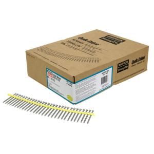 Simpson Strong Tie Quik Drive #7 x 2 1/2 in. 305 Stainless Steel SSDTH Trim Head Collated Decking Screw (1,000/Box) SSDTH212S