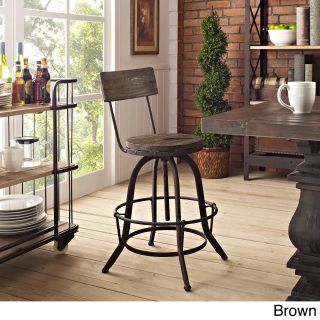 Modway Wood Bar Stool