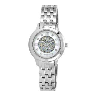 Armitron Womens Silver Tone Watch with Crystals