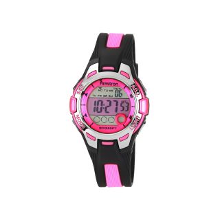 Armitron Womens Pink Chronograph 20ATM Digital Sport Watch