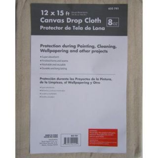 Sibiu Premium 11 3/4 ft. x 14 3/4 ft. Canvas Drop Cloth 633741