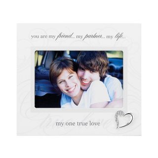 True Love 4x6 Picture Frame, Ivory