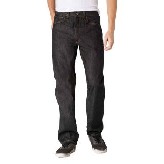 Levis 501 Shrink To Fit Jeans, Black, Mens