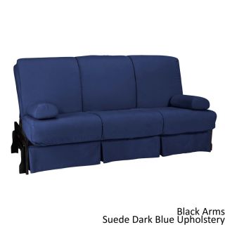 Epicfurnishings Boston Perfect Sit   Sleep?? Transitional style Pillow Top Full Sofa Bed Black Size Full