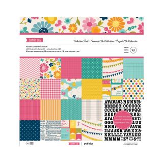 Sunny Side Collection 12 x 12 Paper Pack w/ Stickers