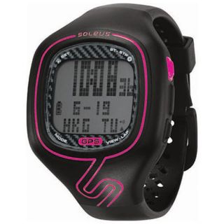 Soleus GPS Vibe Black/Pink Soleus GPS Watches
