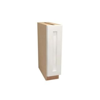 Home Decorators Collection Assembled 9x34.5x24 in. Base Cabinet with Full Height Door in Newport Pacific White B09FHR NPW