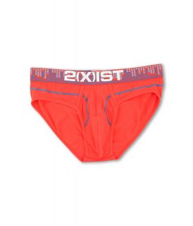 2IST Volume No Show Brief Mens Underwear (Red)