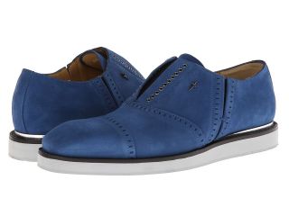 Cesare Paciotti H45602 Mens Slip on Shoes (Blue)