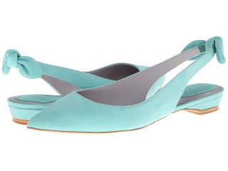 Johnston & Murphy Tami Bow Sling Womens Flat Shoes (Blue)