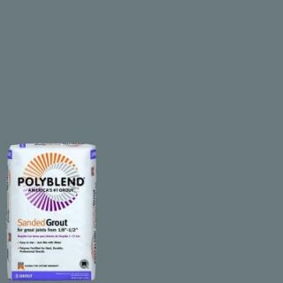 Custom Building Products Polyblend #165 Delorean Gray 25 lb. Sanded Grout PBG16525
