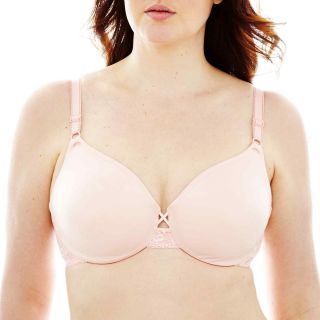 Maidenform Comfort Devotion Full Fit Embellished Bra   9451, Shes My Peach Teab