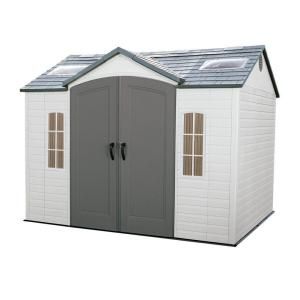 Lifetime 10 ft. x 8 ft. Outdoor Garden Shed 60005