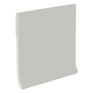 U.S. Ceramic Tile Color Collection Matte Taupe 4 1/4 in. x 4 1/4 in. Ceramic Stackable Cove Base Wall Tile DISCONTINUED U289 AT3401