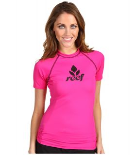 Reef Ocean Swell Rashguard Womens Swimwear (Pink)