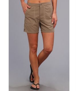 White Sierra Sand Sun Short Womens Shorts (Brown)