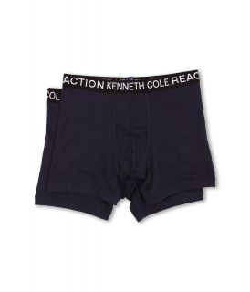 Kenneth Cole Reaction 2 Pack Boxer Brief Mens Underwear (Navy)