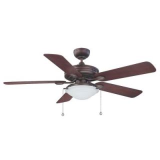 Designers Choice Collection 52 in. Oil Brushed Bronze Ceiling Fan AC18552 OBB