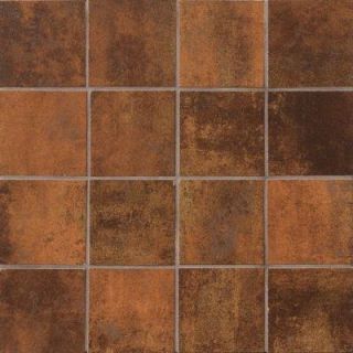 MARAZZI Vanity Rust 12 in. x 12 in. Porcelain Mosaic Floor and Wall Tile UG6D