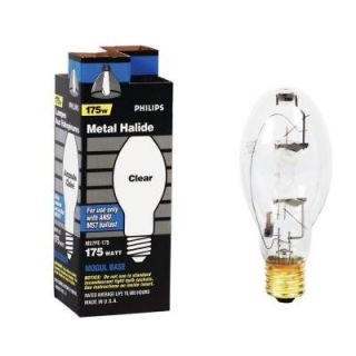 Philips 175 Watt Clear Metal Halide HID Light Bulb 140855