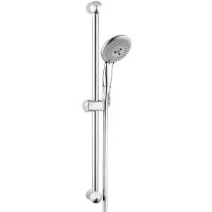 Hansgrohe Unica E 3 Function Wall Bar Set in Chrome 04265000