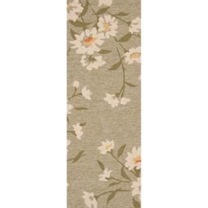 Surya Paule Marrot Lima Bean 2 ft. 6 in. x 8 ft. All Weather Patio Runner CNS5402 268