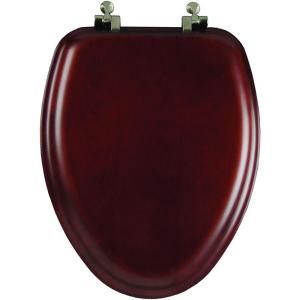 Mayfair Natural Reflections Elongated Closed Front Toilet Seat in Cherry 19602NI 178