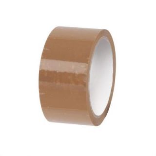 2 in. x 55 yds. Tan Economy Hot Melt Tape (6 Pack) 605 2X55 TAN