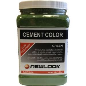 NewLook 3 lb. Green Fade Resistant Cement Color CC3LB106