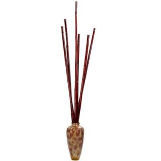 79.0 in. H Burgundy Bamboo Poles (Set of 6) 3016 S6