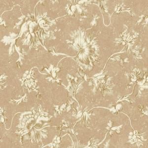 York Wallcoverings 56 sq. ft. Floral Texture Vine Wallpaper DC1380