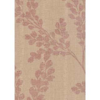 56 sq. ft. Branches with Leaves on a Scrim Background Wallpaper AM44901