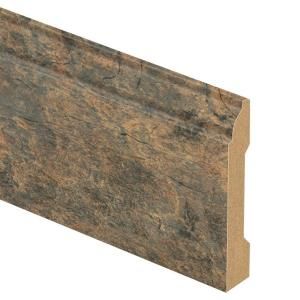Zamma Canyon Slate Clay 9/16 in. Thick x 3 1/4 in. Wide x 94 in. Length Laminate Wall Base Molding 013041594