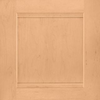 American Woodmark 14 1/2x14 9/16 in. Cabinet Door Sample in Del Ray Maple Honey 99773