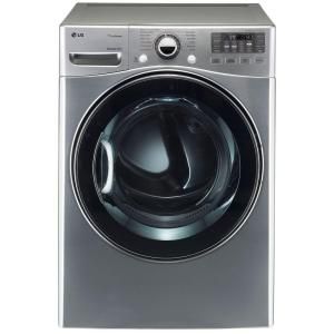 LG Electronics 7.3 cu. ft. Gas Dryer with Steam in Graphite Steel DLGX3471V