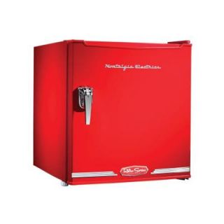 Nostalgia Electrics Retro Series 1.7 cu. ft. Mini Refrigerator in Red CRF170RETRORED