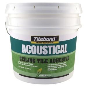 Titebond 4 gal. Greenchoice Acoustical Ceiling Tile Adhesive 2704