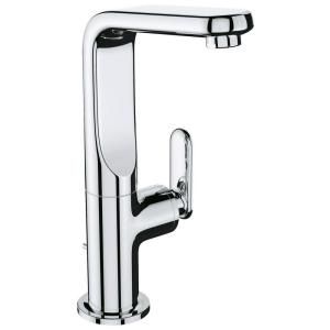 GROHE Varies Single Hole 1 Handle High Arc Bathroom Faucet in Starlight Chrome (Valve not included) 32 185 000