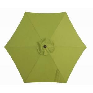 7 1/2 ft. Push Up Patio Umbrella in Pear UCS00401C PEAR