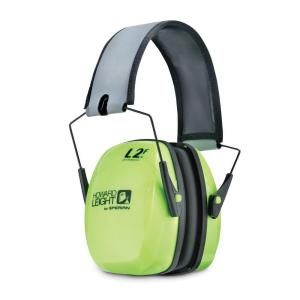 Howard Leight Leightning L2FHV Hi Visibility Noise Blocking Folding Headband Wire Earmuffs 1013942
