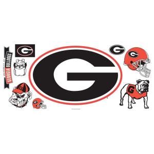 RoomMates University of Georgia Giant Peel and Stick Wall Decals RMK1999GM