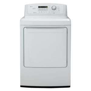 LG Electronics 7.3 cu. ft. Gas Dryer in White DLG4871W