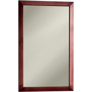 NuTone City 16.5 in. W x 26.5 in. H x 5.25 in. D Recessed or Surface Mount Mirrored Medicine Cabinet in Cherry 62BK244CCYX