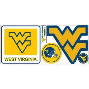 RoomMates West Virginia University Giant Peel and Stick Wall Decals RMK1970GM