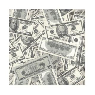 Art Glass Holographic Dollars 12 in. x 12 in. Glass Floor Tile (10 sq. ft. / case) FT D 210