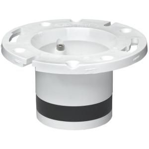 Oatey 4 in. PVC DWV Replacement Closet Flange 43539