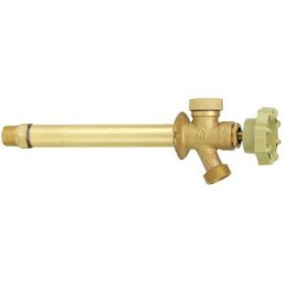 Homewerks Worldwide 1/2 in. x 3/4 in. x 10 in. Brass MPT x MHT Antisiphon Frost Proof Sillcock VFFASPC17B